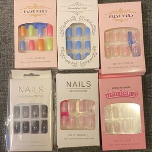 6 pack press on nails